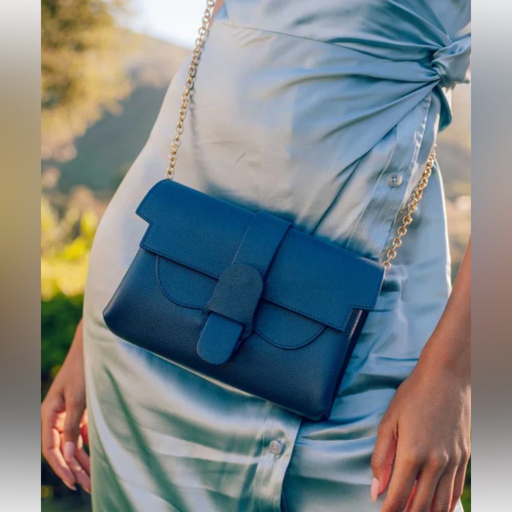 Senreve Navy Blue Crossbody Belt Bag - Picture 15 of 16